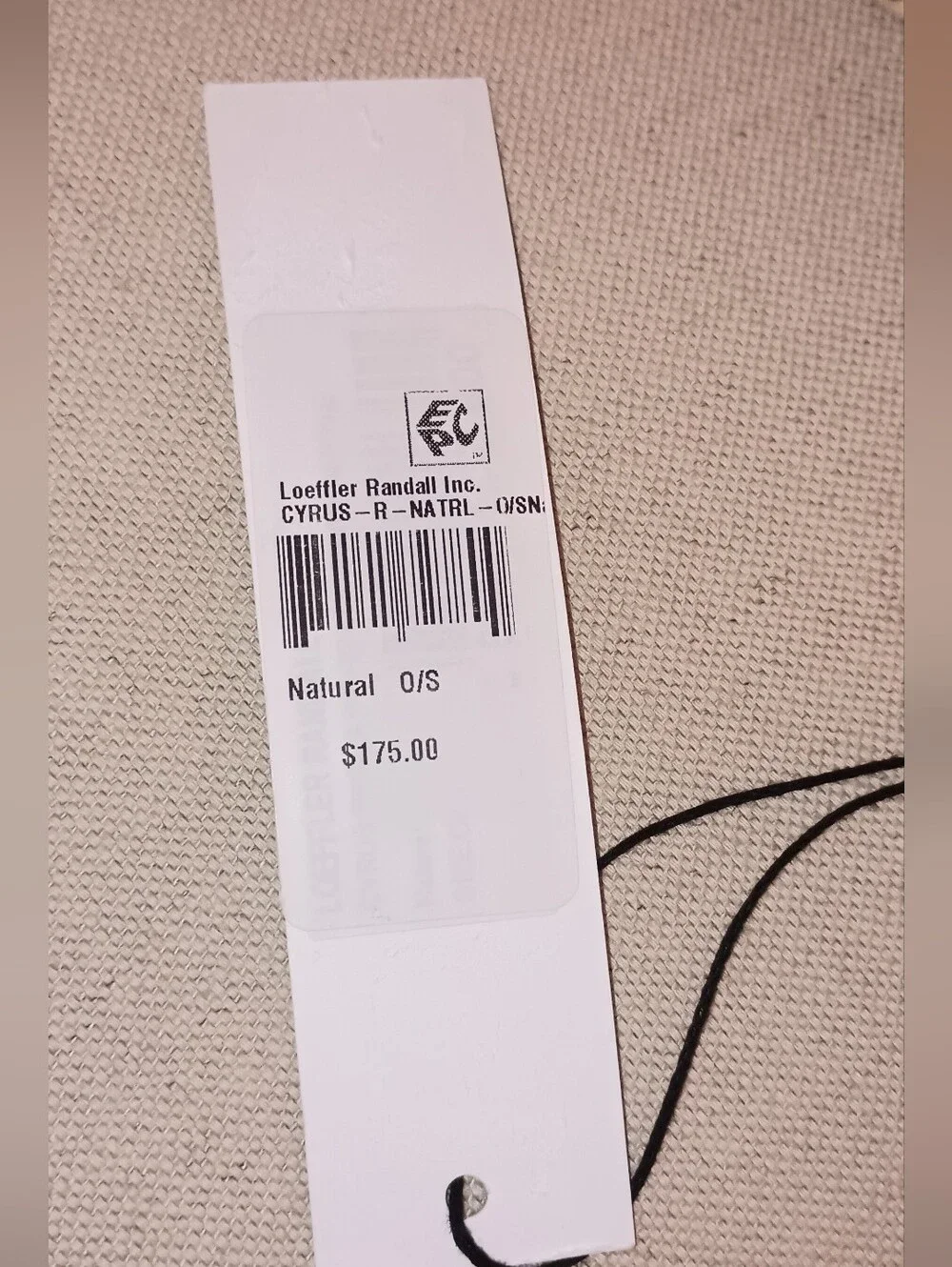 Loeffler Randall Cyrus Natural Ruffle Top Raffia Shoulder Tote Bag  New With Tag - Picture 6 of 11